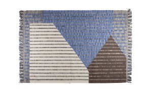 Matto Hampton 200x300 Blue