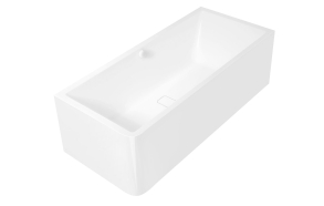 monoliittinen kylpyamme Marlene Curve R 185x85x63 cm, valkoinen