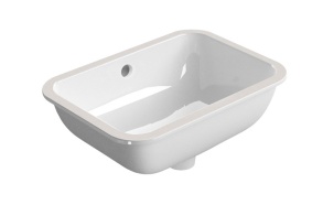 upotettava pesuallas PURA/CLASSIC 35x50cm, valkoinen ExtraGlaze