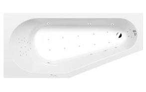 poreamme  TIGRA L  150x75x46cm,  Highline Hydro-Air,  kromi