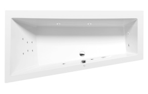 poreamme  ANDRA L  160x90x45cm,  Attraction Hydro,  kromi