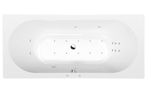 Poreamme VIVA B HYDRO-AIR, 175x80x47 cm, valkoinen