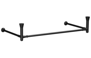 pesualtaan seinäteline New Yorker 100 cm, matta musta