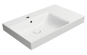 pesuallas NUBES 80x50cm, R, valkoinen matta