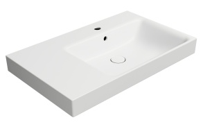 pesuallas NUBES 80x50cm, L, valkoinen matta