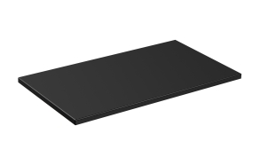 Työtaso Adele 2.2x80.6x46.5 cm, matta musta
