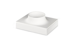 malja-allas Alba 30, matta valkoinen