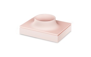 malja-allas Alba 30, matta roosa