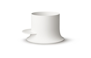 japanilainen kylpyamme Alba, matta valkoinen