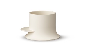 japanilainen kylpyamme Alba, matta oyster