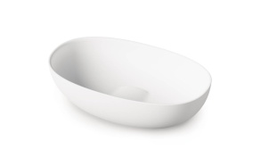 malja-allas Bella, matta valkoinen