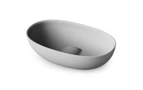 malja-allas Bella, matta harmaa