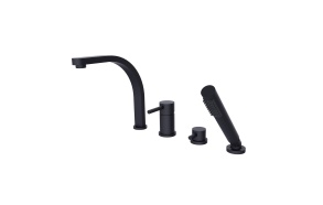 ammehana Deco ammeen reunaan, matta musta