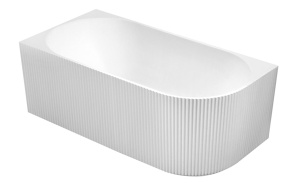 Kylpyamme Interia Tibera Strip, 255l, 1500x750mm, vasen