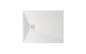 suihkuallas Lettera 80×100 valkoinen+ jalat, etulevy ja vesilukko