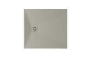 suihkuallas Lettera 90x100 Fog+ jalat, etulevy ja vesilukko