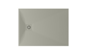 suihkuallas Lettera 90x120 Fog+ jalat, etulevy ja vesilukko