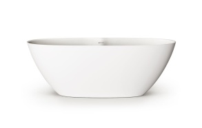 Silkstone kivimassa kylpyamme Perla 175, matta valkoinen