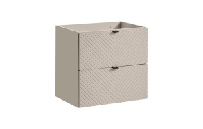 allaskaappi Valbo Cashmere  60 cm 2 laatikkoa