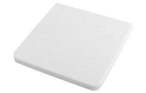 liimattava kulmahylly, 125 mm, Rockstone matta valkoinen