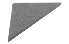 liimattava kulmahylly, 200x200 mm, Rockstone concrete