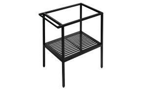 pesuallaskonsoli Arya 680x850x450 mm, musta