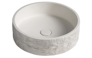 betoni pesuallas pohjaventtiilillä Ispir 40 cm, white sandstone