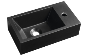 pesuallas AMAROK R, 40x22 cm, matta musta