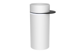 vapaasti seisova pesuallas hyllyllä OASIS 40x89x52cm, valkoinen matta