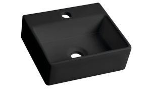 pesuallas Interia GIULIA 33.5x29 cm, matta musta