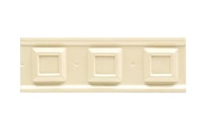 BOISERIE SQUARE Beige matt 6,5x20