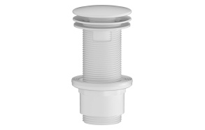 ei-suljettava pohjaventtiili 5/4´´ 10-80 mm, ABS/valkoinen