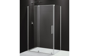 Suihkunurkka ROLLS LINE 1300x800 mm, vasen/oikea, kirkas lasi