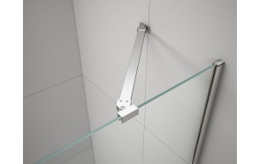 kulma-tukitanko Esca 900 mm, kromi