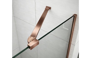 kulma-tukitanko Esca 900 mm, harjattu kupari
