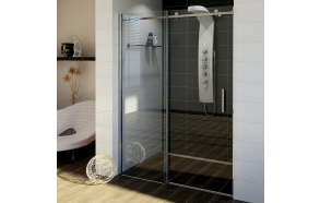 suihkuovi Dragon 1100 mm, kirkas lasi