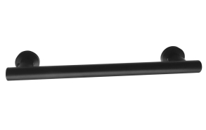 Tukikahva X-ROUND BLACK 470mm, musta