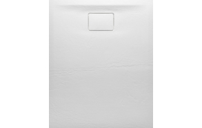 Kivimassa suihkuallas ACORA, 120x80x2,9cm, valkoinen