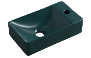 pesuallas Margitha 38x22cm, oikea, petrol