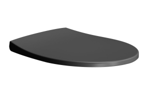 soft close istuinkansi Modo, matta musta