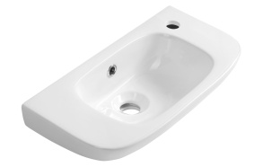 pesuallas KIA 49x25cm, valkoinen