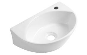 pesuallas LIZA 40x27cm, valkoinen