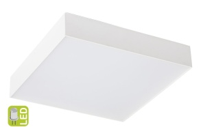 RISA LED kattovalo 10W, 230V, 28x28cm, valkoinen