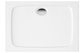 suihkukulman allas Interia S0006-SET, kivimassa, 90x70cm, valkoinen S0006+S0512+1711C+S0506