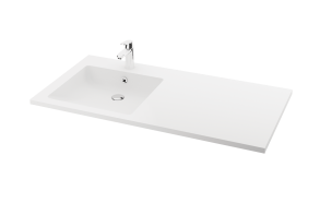 tasoallas Credo 120 cm, vasen, mattavalkoinen