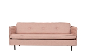 2,5-paikkainen sohva Jaey, roosa