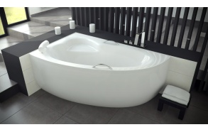 kylpyamme Interia Natalie 150R, 150x100 cm, vasen