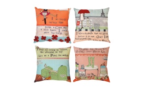 sohvatyyny, 4 eri tyyliä, 45,5 cm