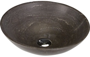 kiviallas Interia Blok, pöytätasolle, matta sininen, 400 X 400 X 120 mm