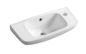 pesuallas Interia 10TP70051, valkoinen, seinään kiinnitettävä, 510 X 220 X 160 mm